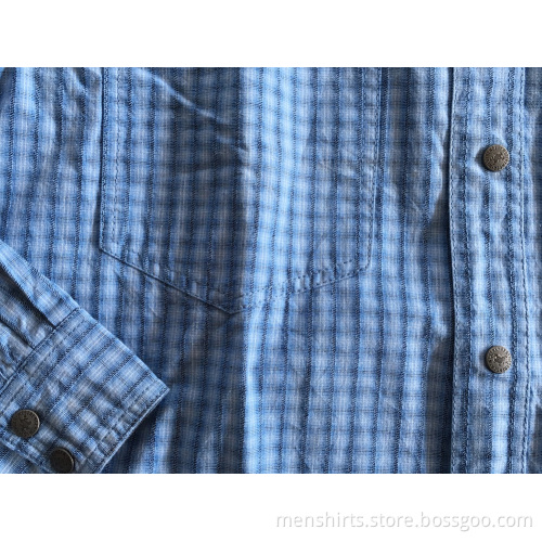 High Class Technique Long Sleeve Check Shirt